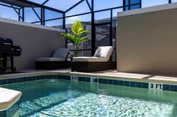 Magical Pool Home Near Disney - BBQ & Themes